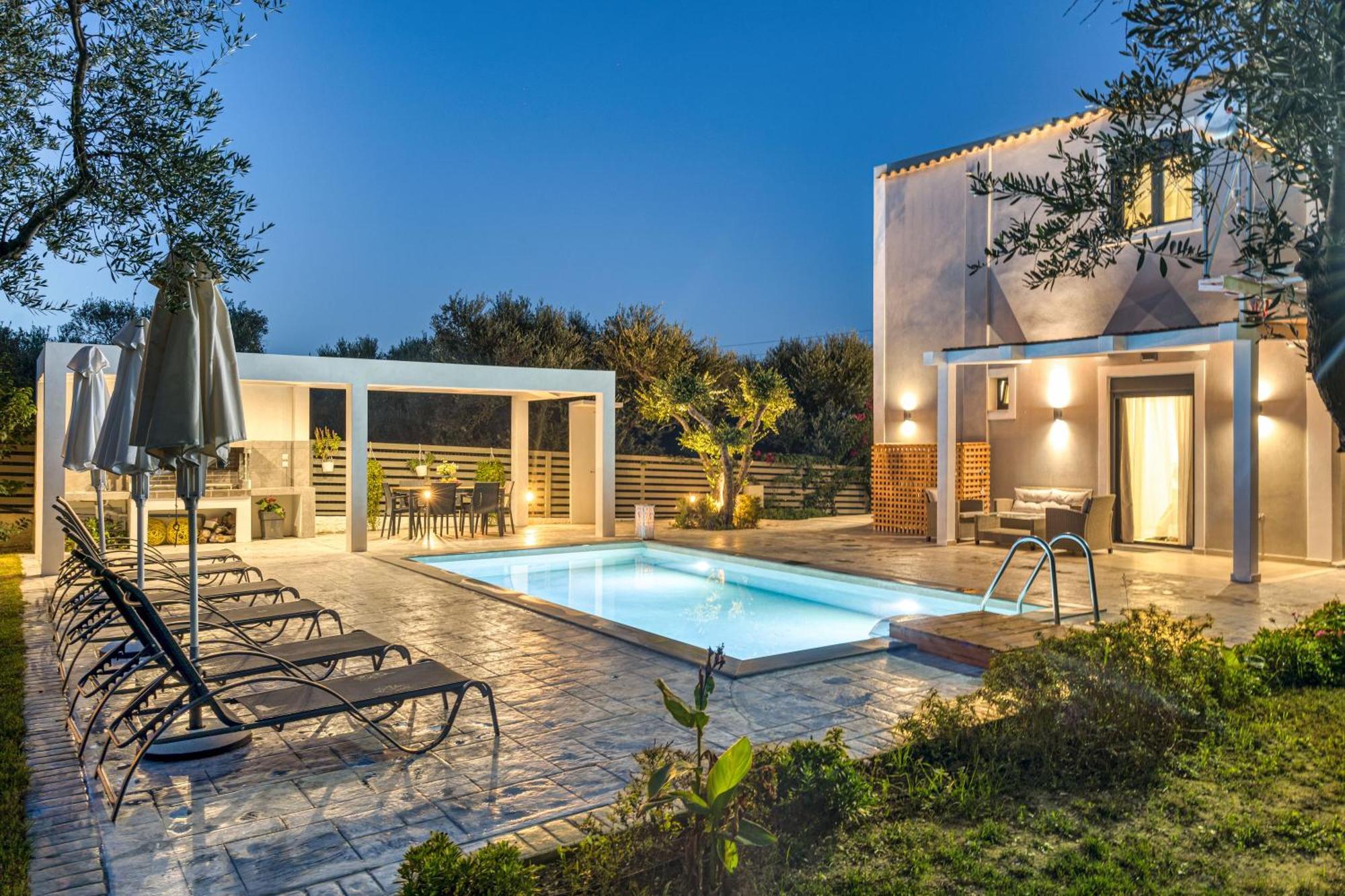 Valeria Private Villa Plános Exterior foto
