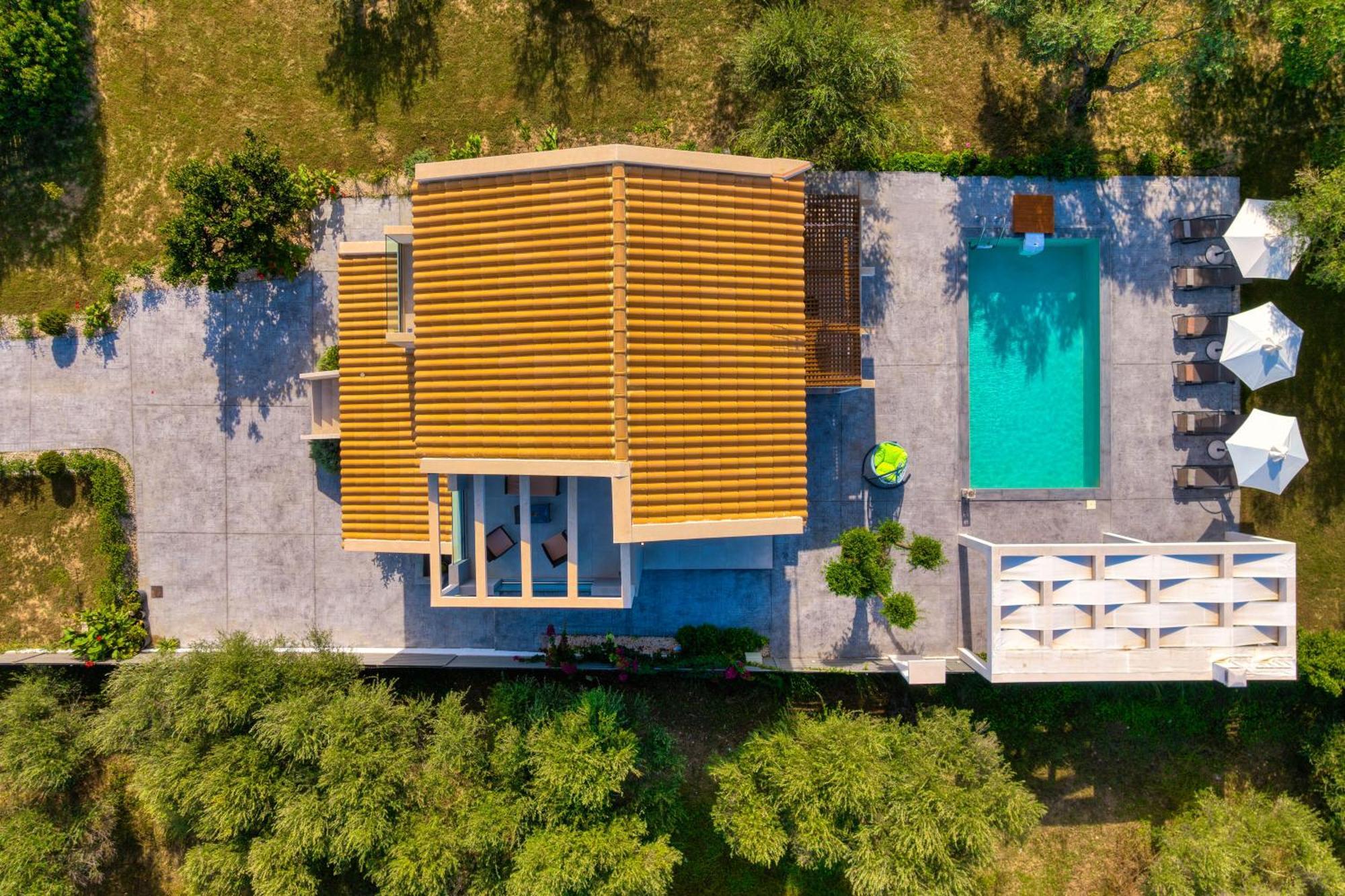 Valeria Private Villa Plános Exterior foto